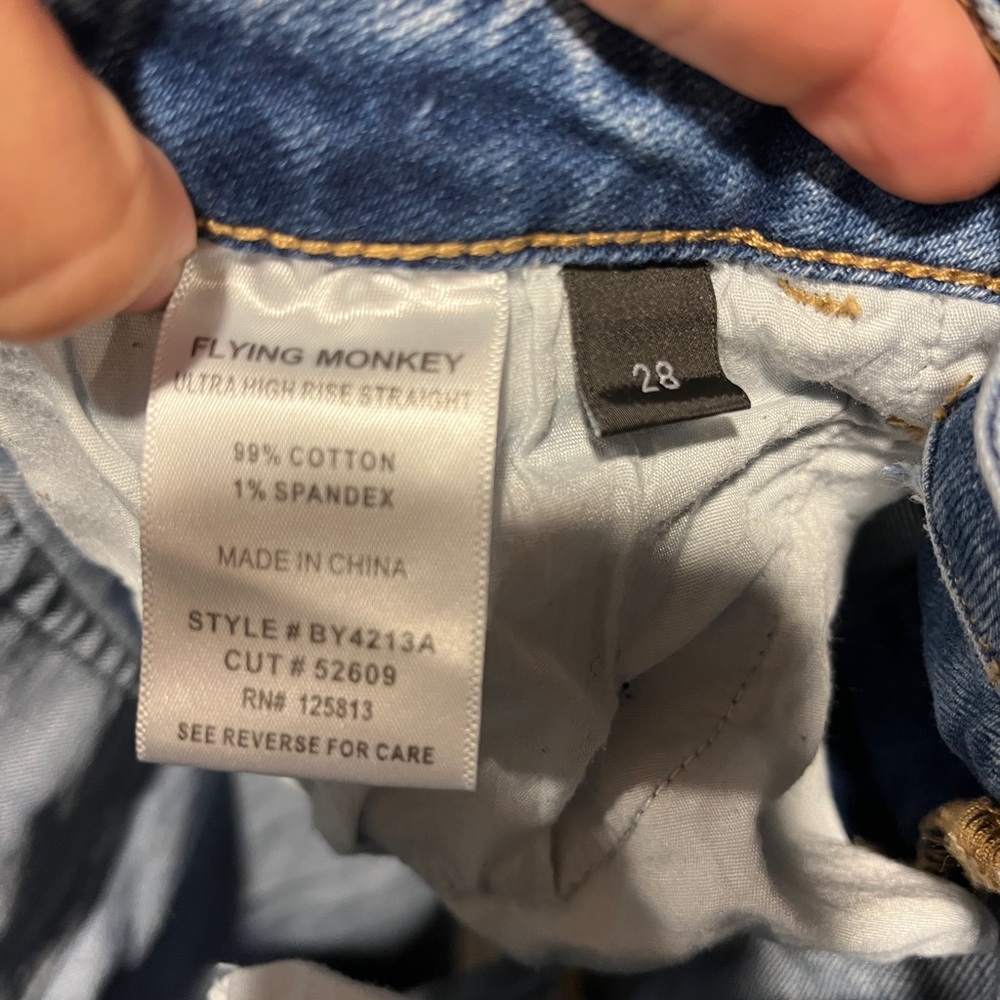 Flying Monkey Light Blue Denim - image 4